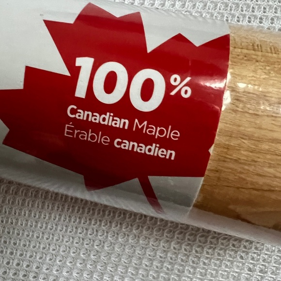 Starfrit Rolling Pin 100% Maple Wood Made in Canada New Sealed - Picture 2 of 4